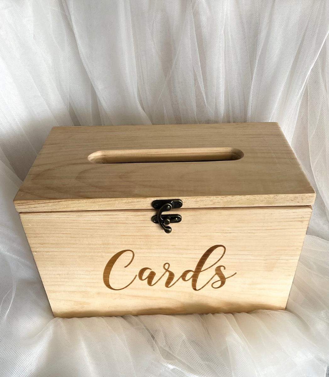 Wooden Storage Box with Dividers| Photos Letters Cards Birthday Christmas  Cards 