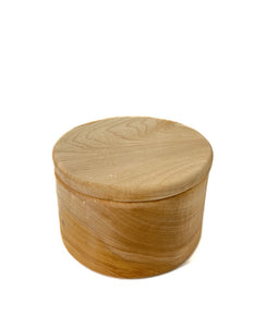 Wooden salt well - 4" diameter